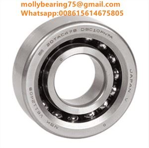 40TAC72B CNC Spindle Bearings 40 * 72 * 15mm