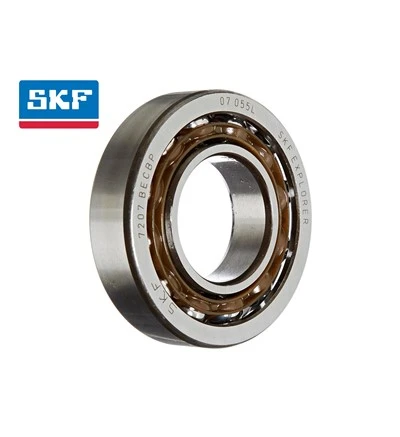 SKF 7207 BECBP محمل كروي للاتصال الزاوي بصف واحد